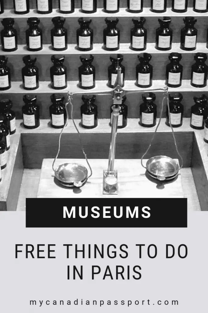 Free Museums in Paris Pin