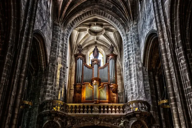 The organ at Notre Dame Paris