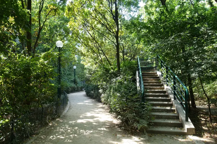 The Promenade Plantée, which is an unusual place for a stroll in Paris