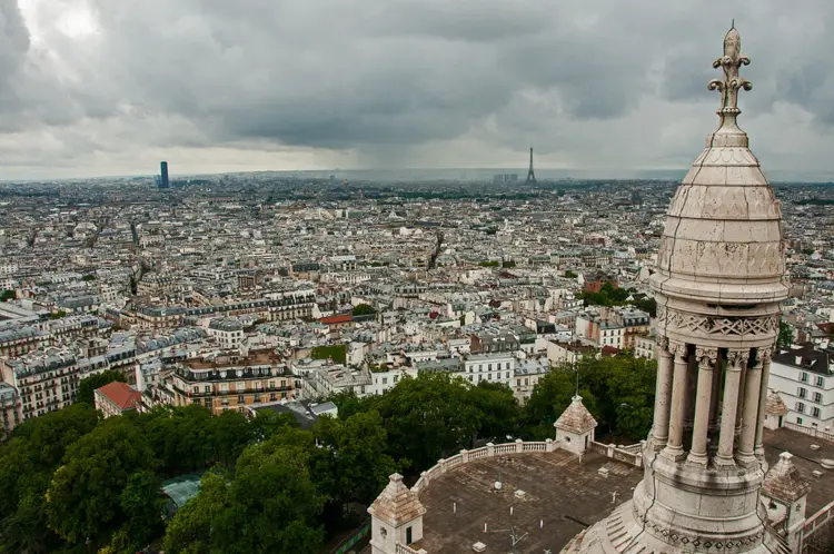 The view from Sacre Cœur