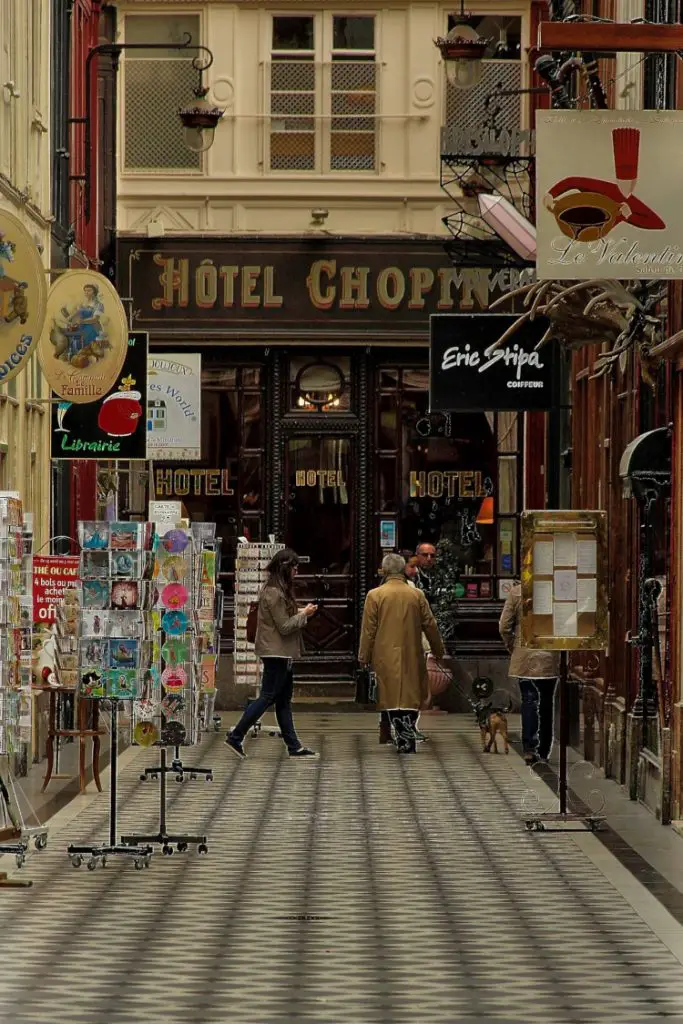 The historic Hotel Chopin in Paris