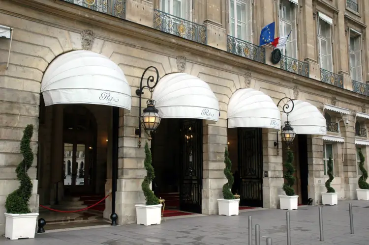 The famous Ritz Paris hotel