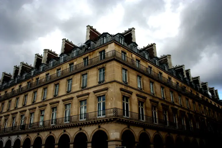 The famous historic Westin Paris Vendôme hotel