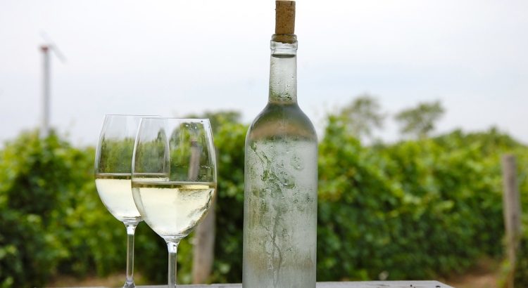 Wine at the Terracello Winery, one of the Prince Edward County Winery restaurants