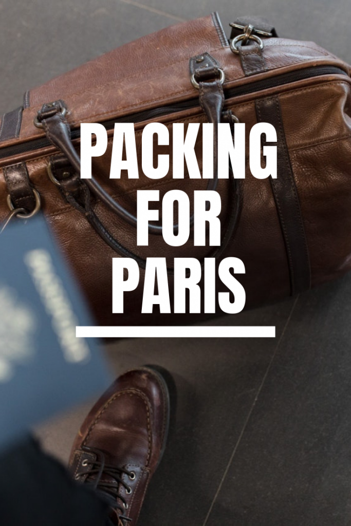 What to pack for Paris