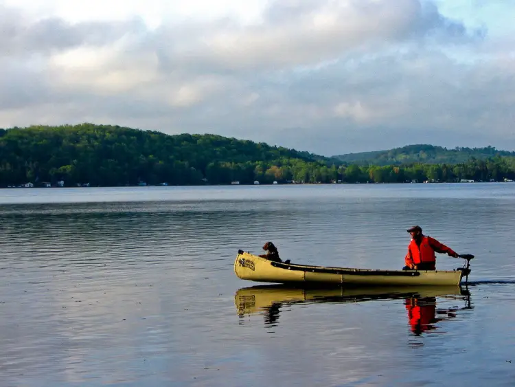 Fishing on Rice Lake, which is one of the most popular things to do in Northumberland County