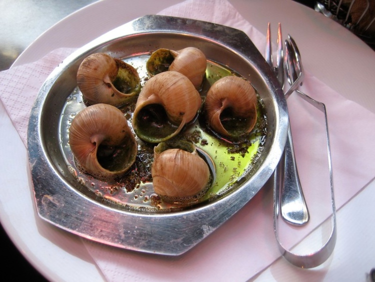Escargots in Paris 