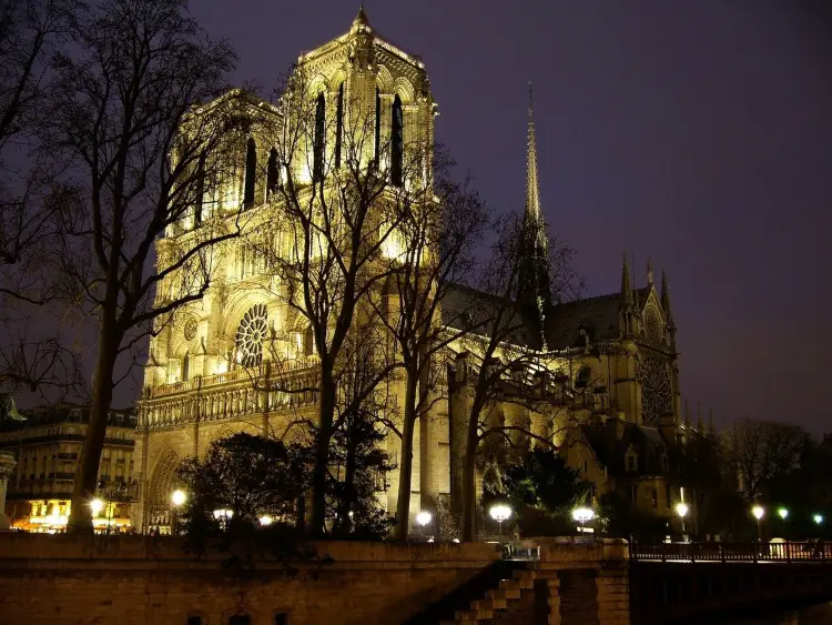 Notre Dame Paris at Night