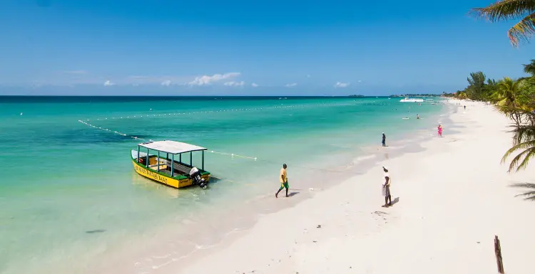 7 Mile Beach - the most popular thing to do in Negril.