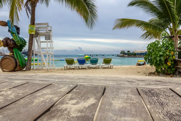 Visiting Turtle Beach, which is one of the top things to do for cruise ship passengers