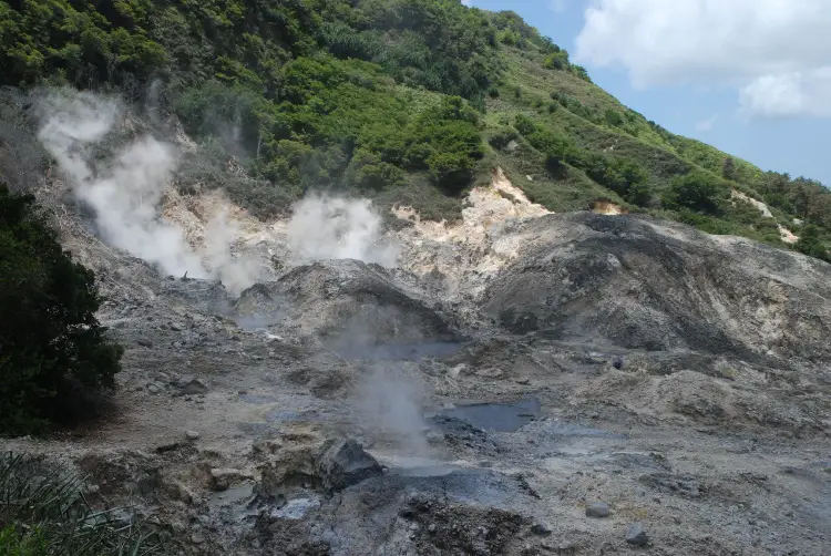 Sulphur Springs Park, an essential thing to do in St. Lucia