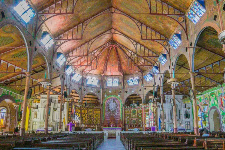 Inside The Cathedral of the Immaculate Conception - Things to do in St. Lucia