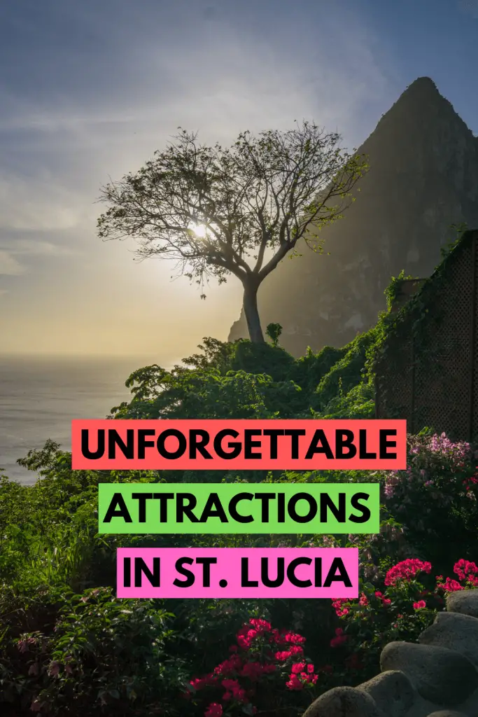 Things to Do in St. Lucia pin