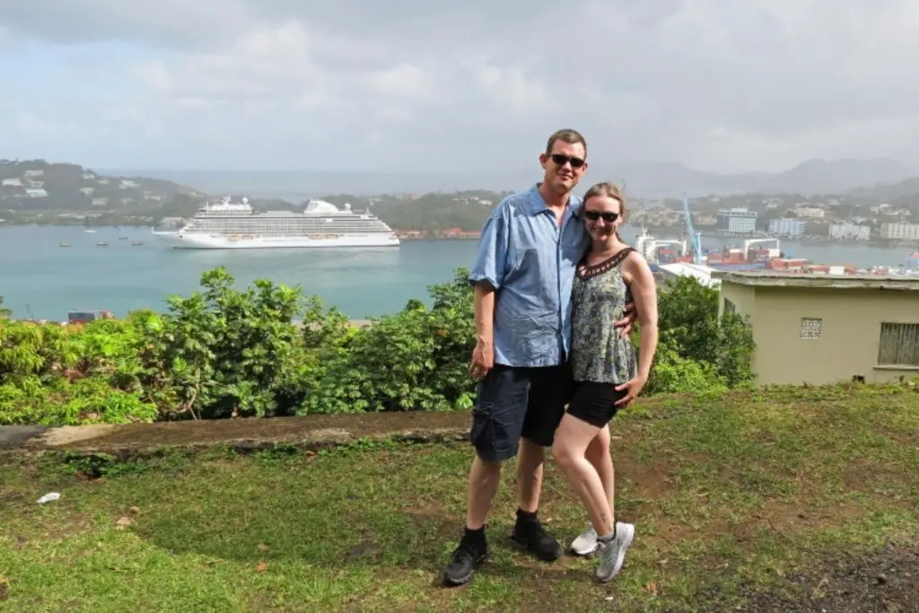 real st lucia tour review lookout point near Castries