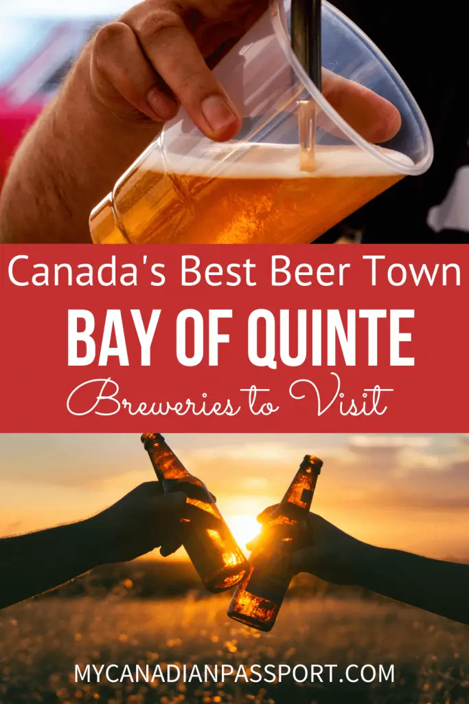 Bay of Quinte breweries pin