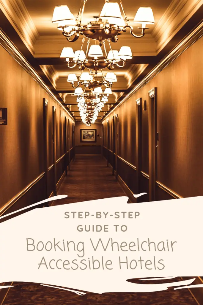 Booking Wheelchair Accessible Hotel Rooms Pin