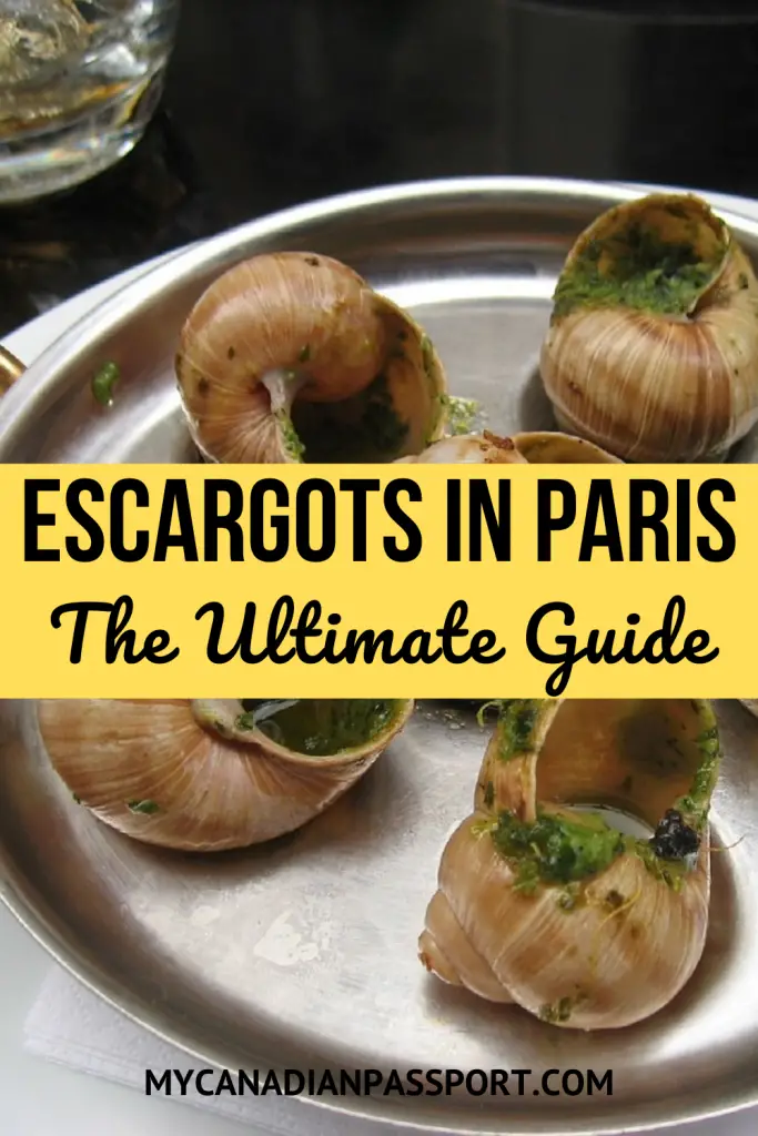 Best Escargot in Paris Pin