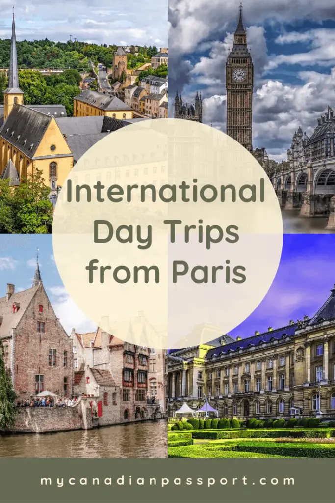 International day trips from Paris