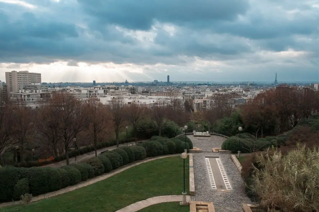 free things to do in paris with kids parc de belleville