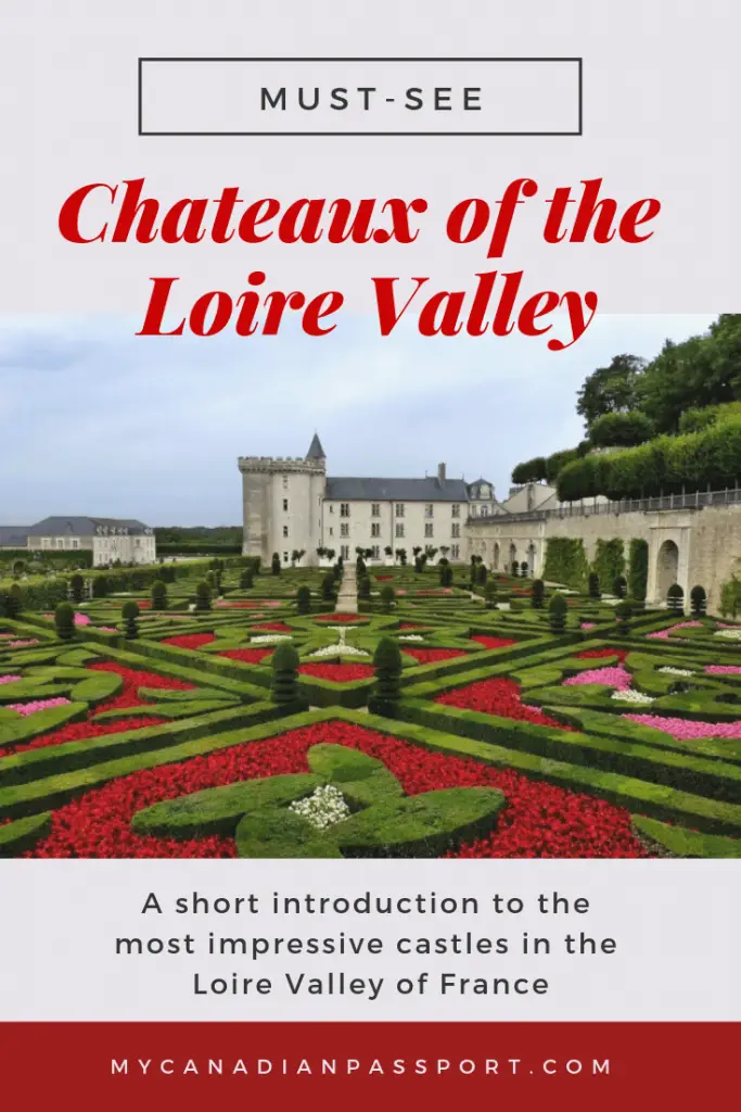 Pin image must-see chateaux of the Loire valley