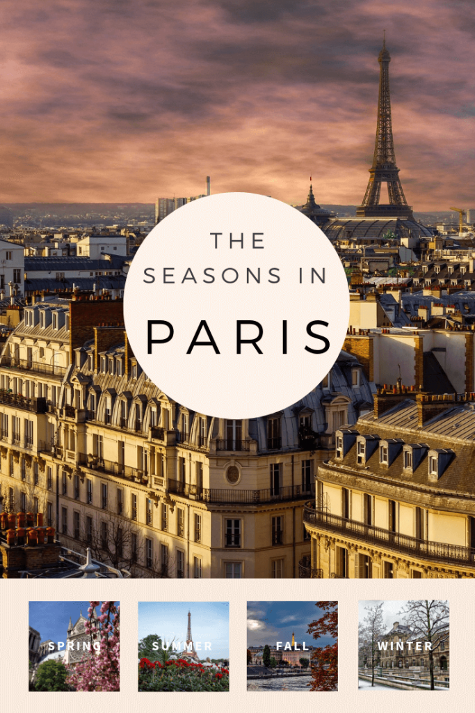 The seasons in Paris