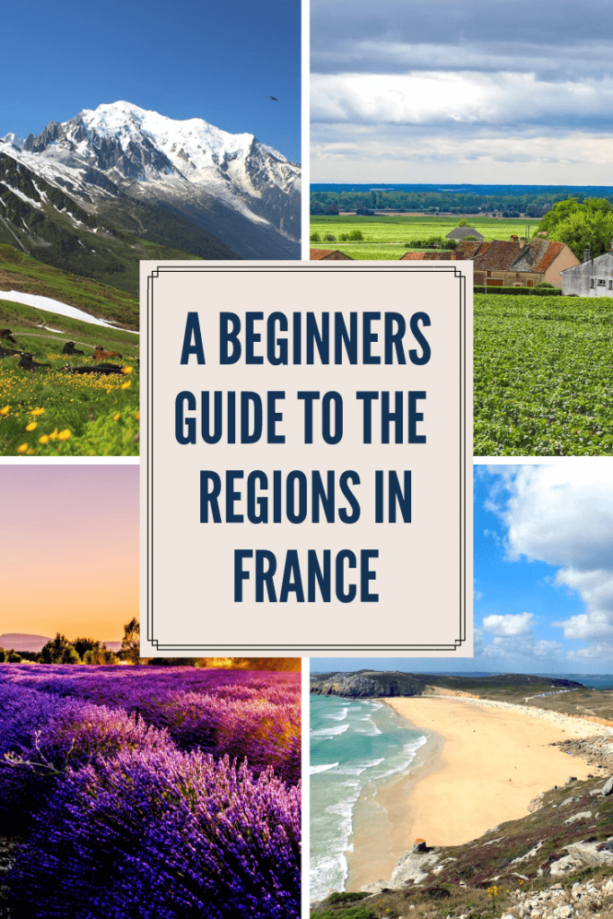 Regions in France Pin