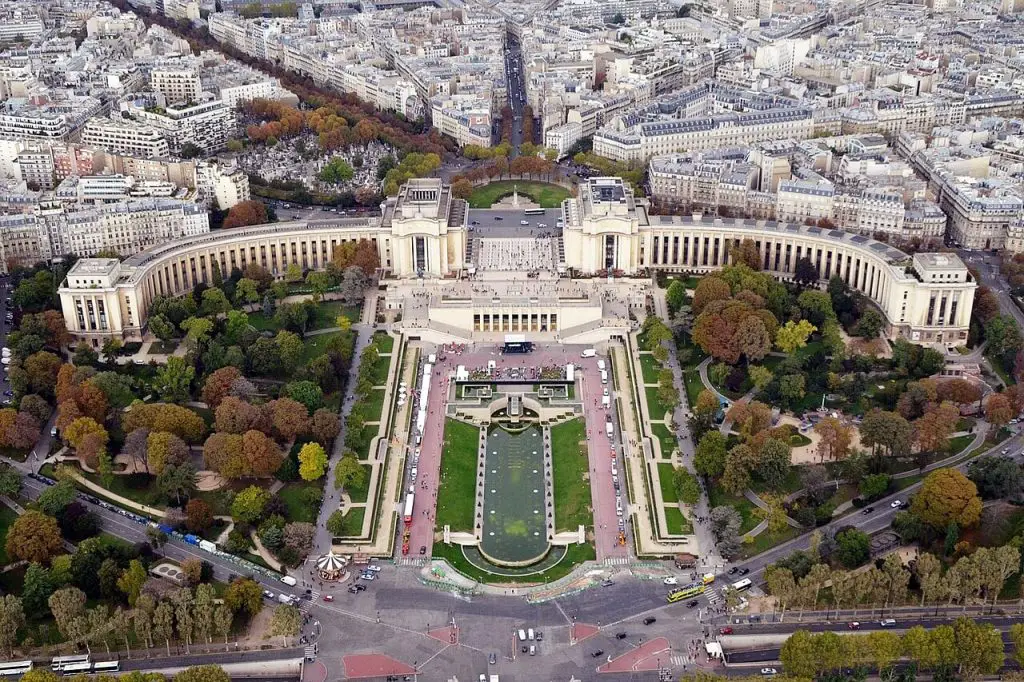 Guide to The arrondissements of paris 16th arr palais de chaillot