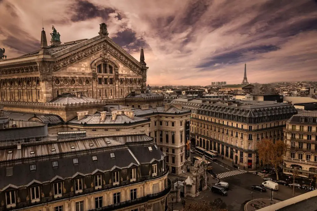 Unique Places in Paris to View and Photograph the Eiffel Tower view from Galeries Lafayette