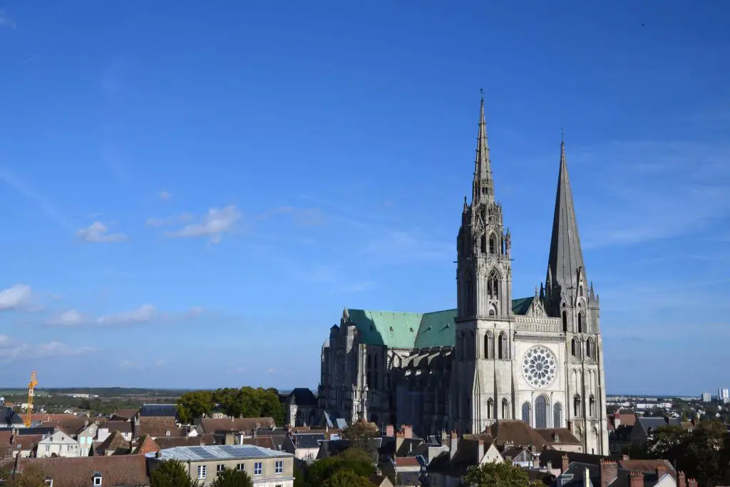 Chartres, a famed pilgrim city less than 2 hours from Paris