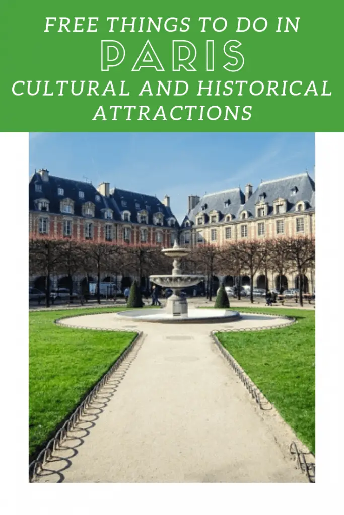 free things to do in paris culture and history