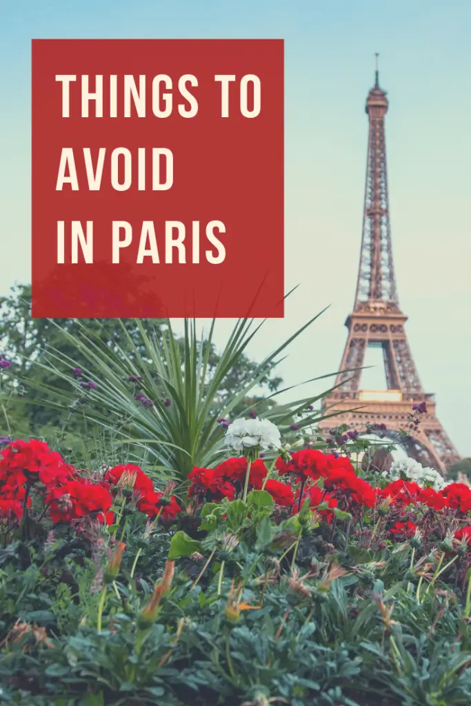 Mistakes to Avoid Making on Your Paris Vacation pin