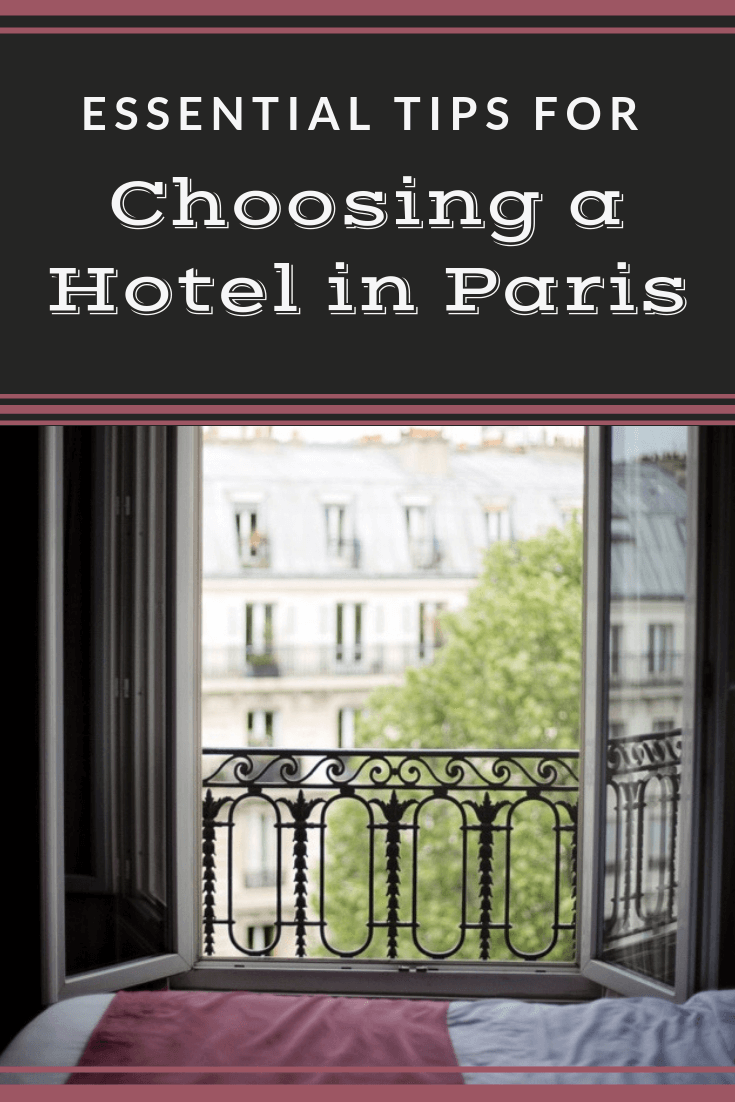 Choosing a hotel in Paris Pin
