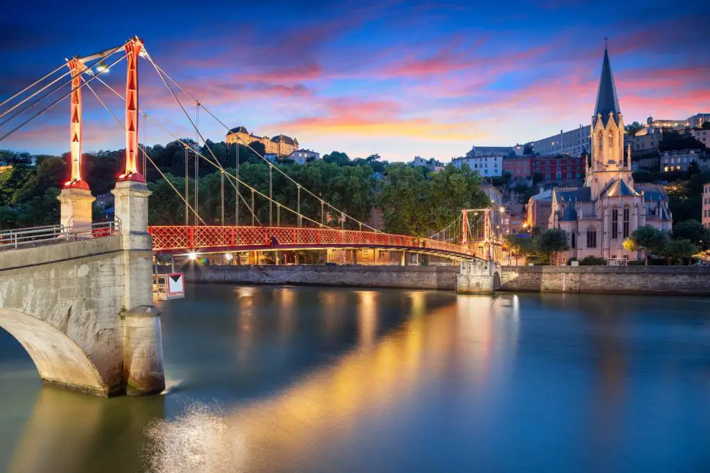 Lyon, one of the best weekend destinations from Paris.  