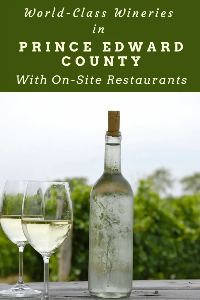 Winery Restaurants in Prince Edward County