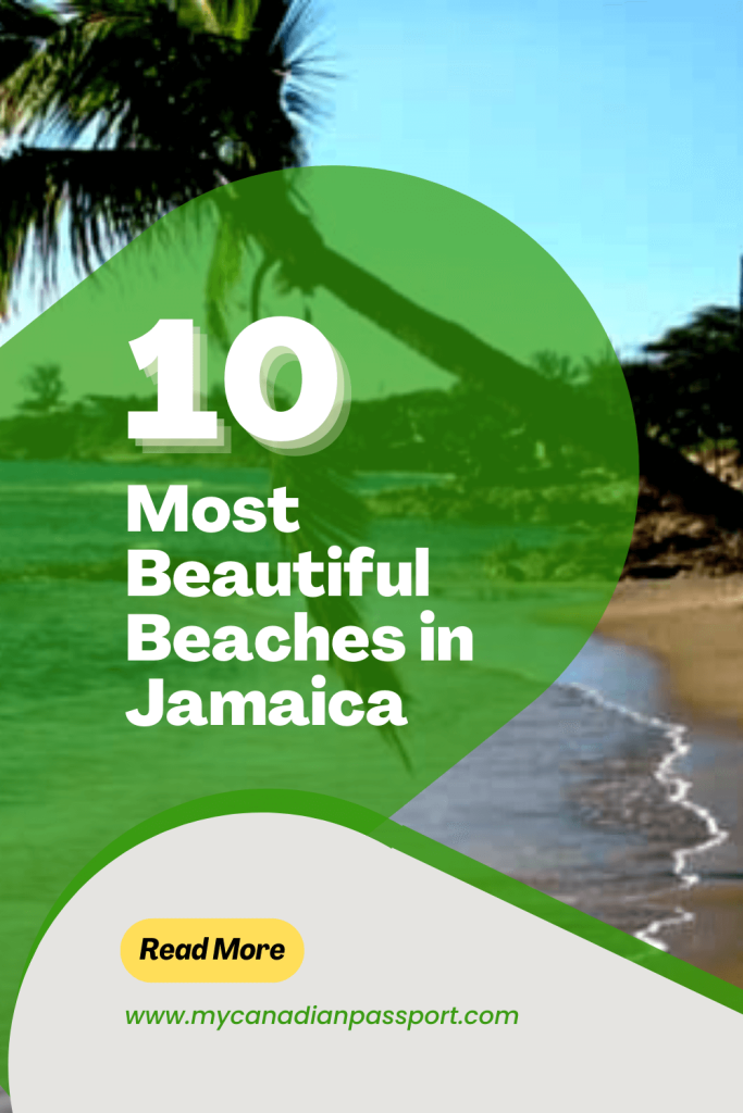 Jamaica's Most Beautiful Beaches Pin