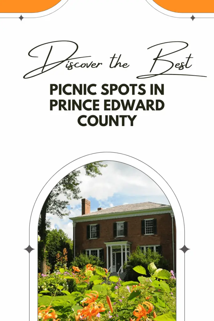 Picnic spots in Prince Edward County Pin