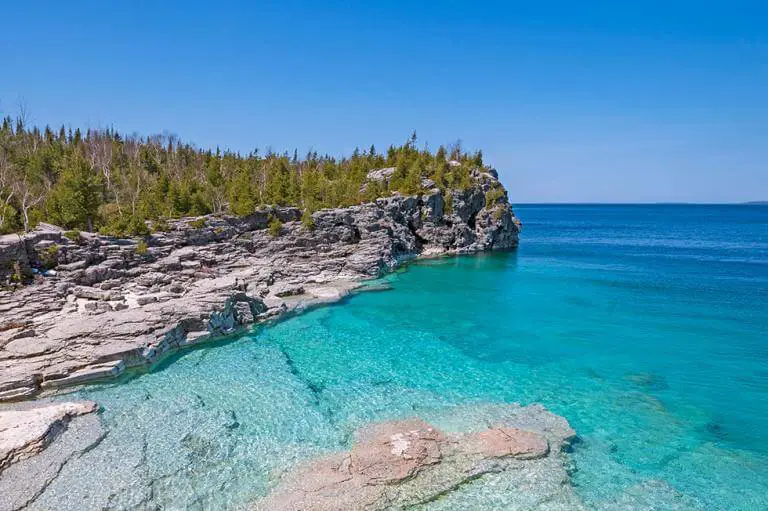 cottage locations in Ontario Bruce Peninsula