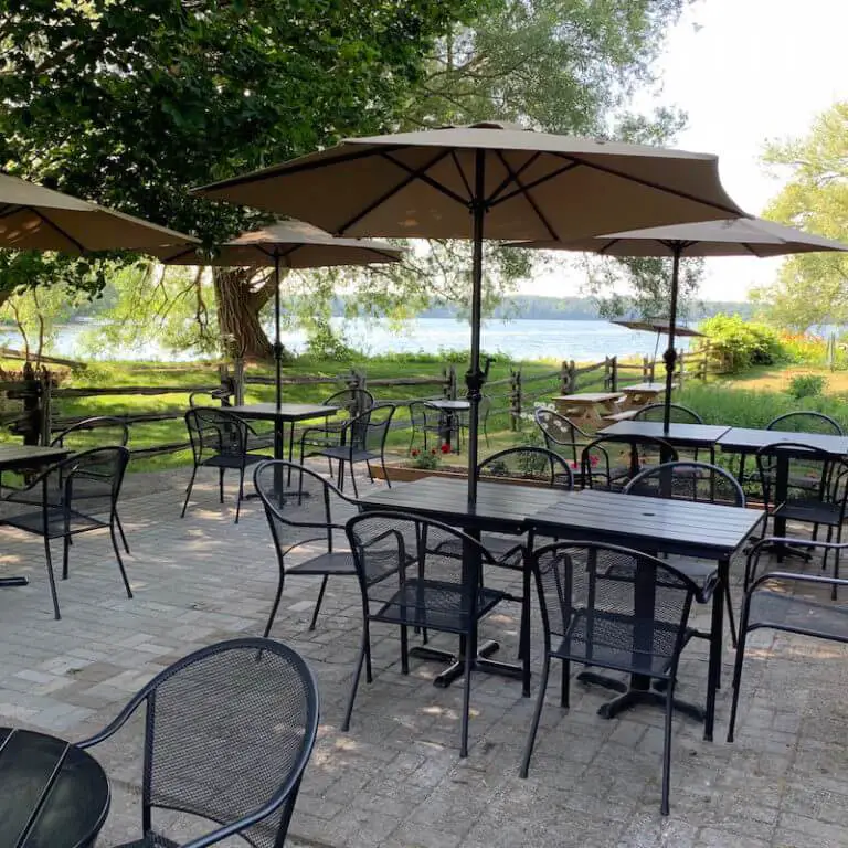 prince edward county restaurants on the water lake on the mountain