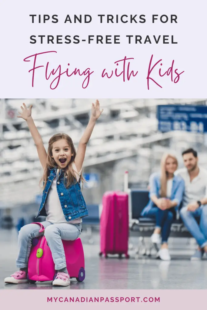 Flying with Kids Pin