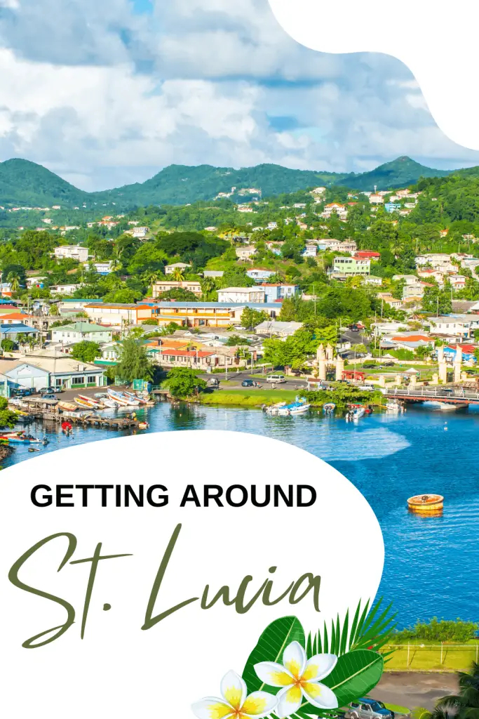 Getting around Saint Lucia pin