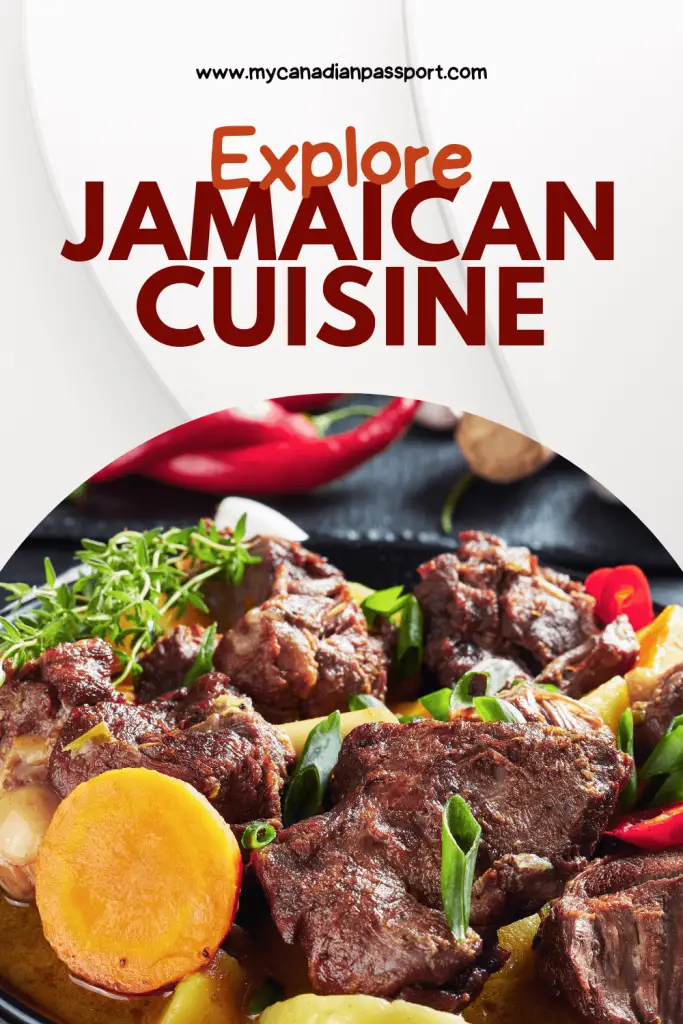 Jamaican cuisine pin