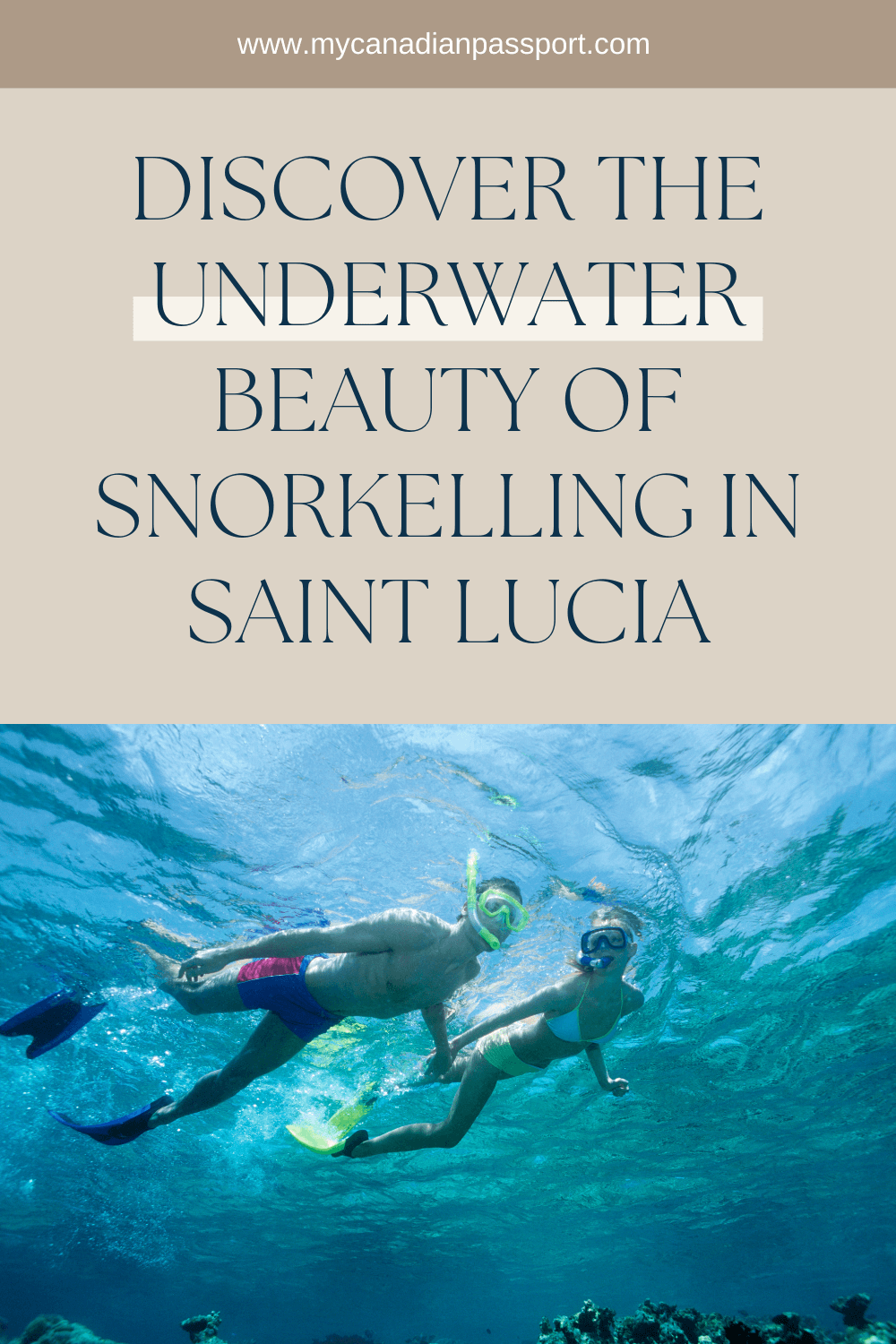 Discover the Underwater Beauty of Snorkelling in Saint Lucia