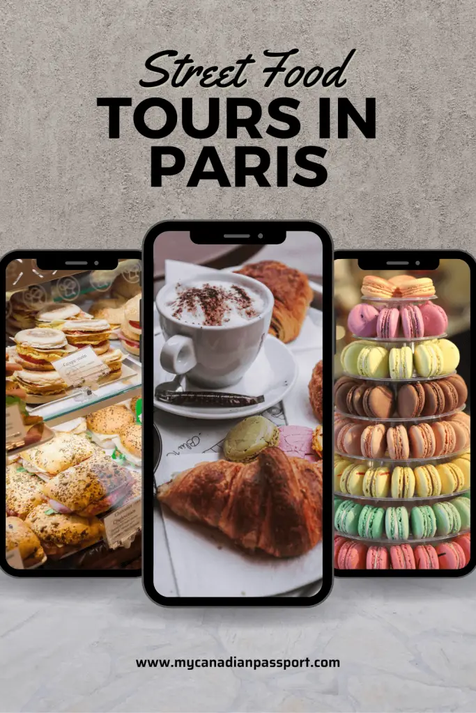 Street Food Tours in Paris Pin