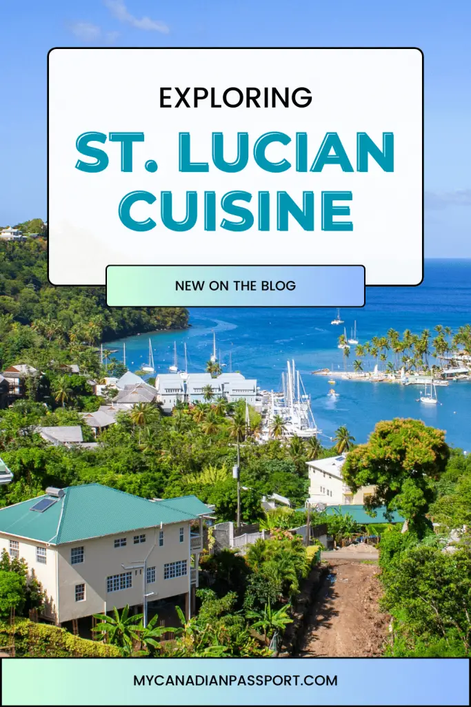 Saint Lucian Cuisine Pin