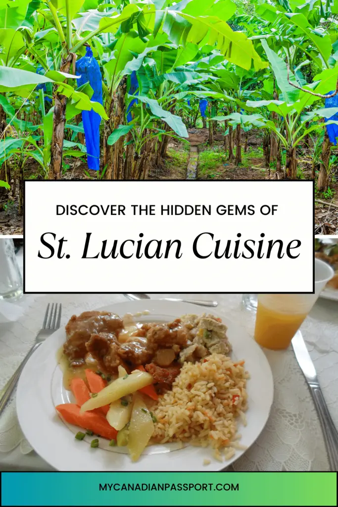 Saint Lucian Cuisine Pin