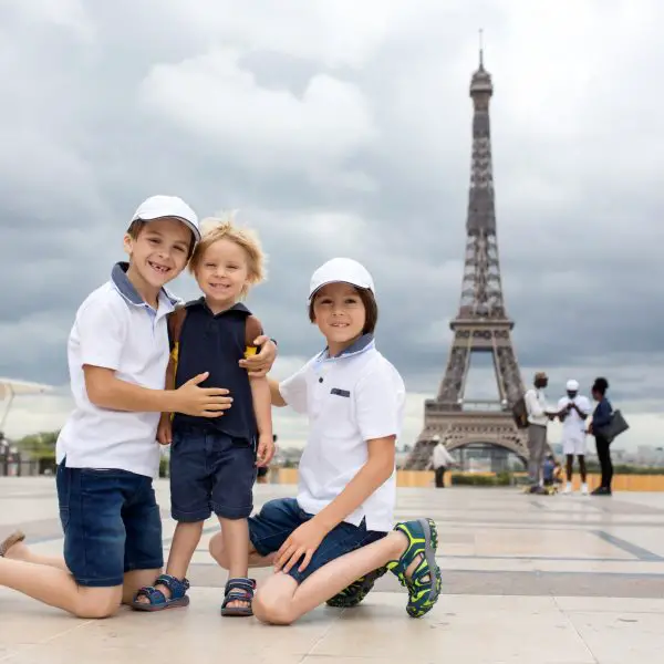 france with kids