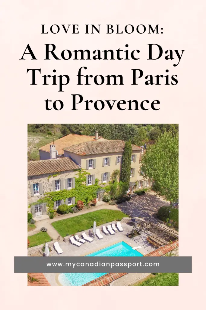 Romantic Day Trip from Paris to Provence Pin